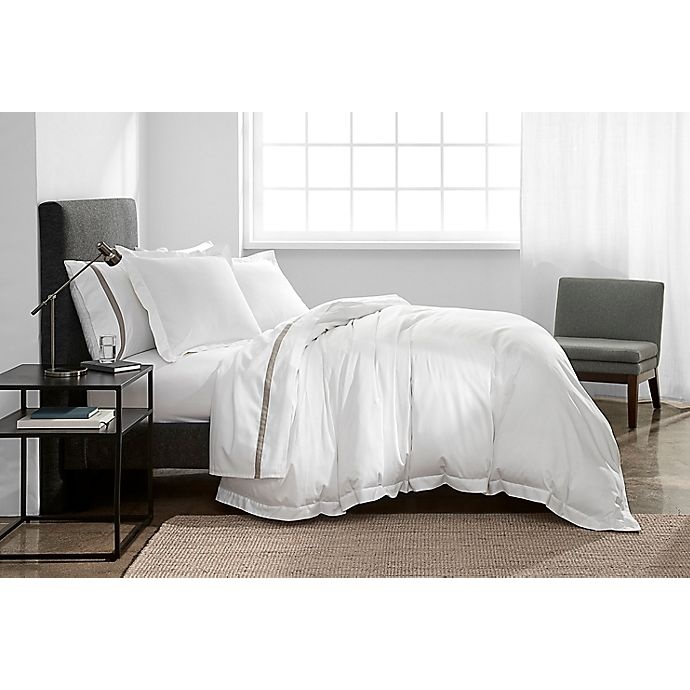 slide 1 of 1, Under the Canopy Solid Organic Cotton King Duvet Cover Set - White, 3 ct