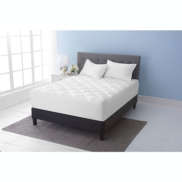 slide 2 of 3, Therapedic HeiQ Pure Twin Mattress Pad - White, 1 ct