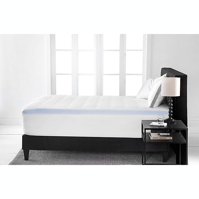 slide 4 of 4, Therapedic Performance Flex SleepRX Memory Foam Twin Mattress Topper - White, 1 ct