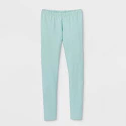 Girls' Leggings - Cat & Jack Mint Green L