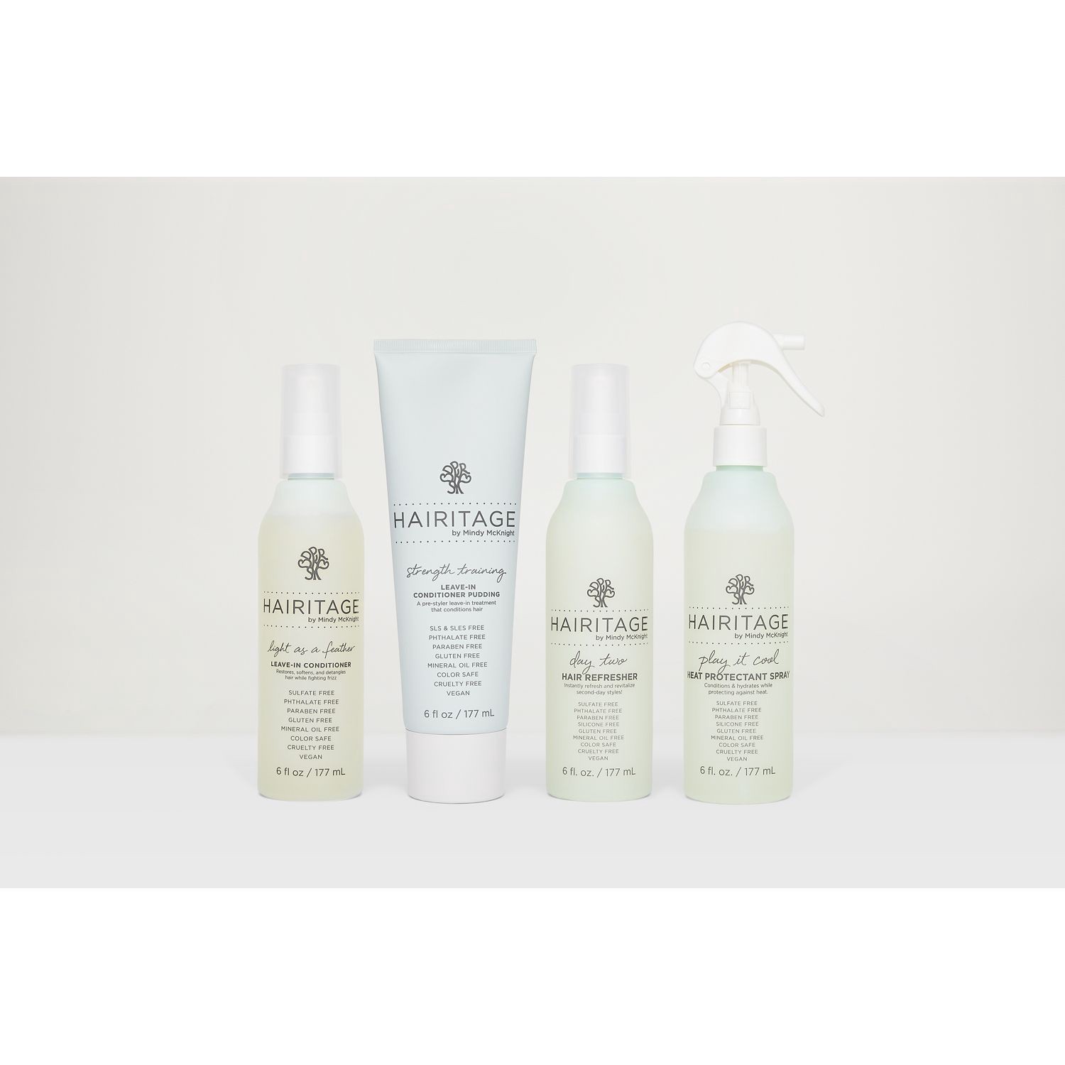 slide 6 of 9, Hairitage by Mindy McKnight Heat Protectant Spray 6 fl oz, 6 fl oz