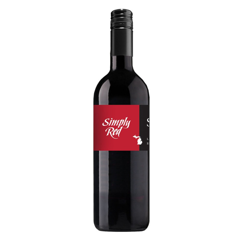 slide 2 of 3, St. Julian Simply Red Wine, 750 ml