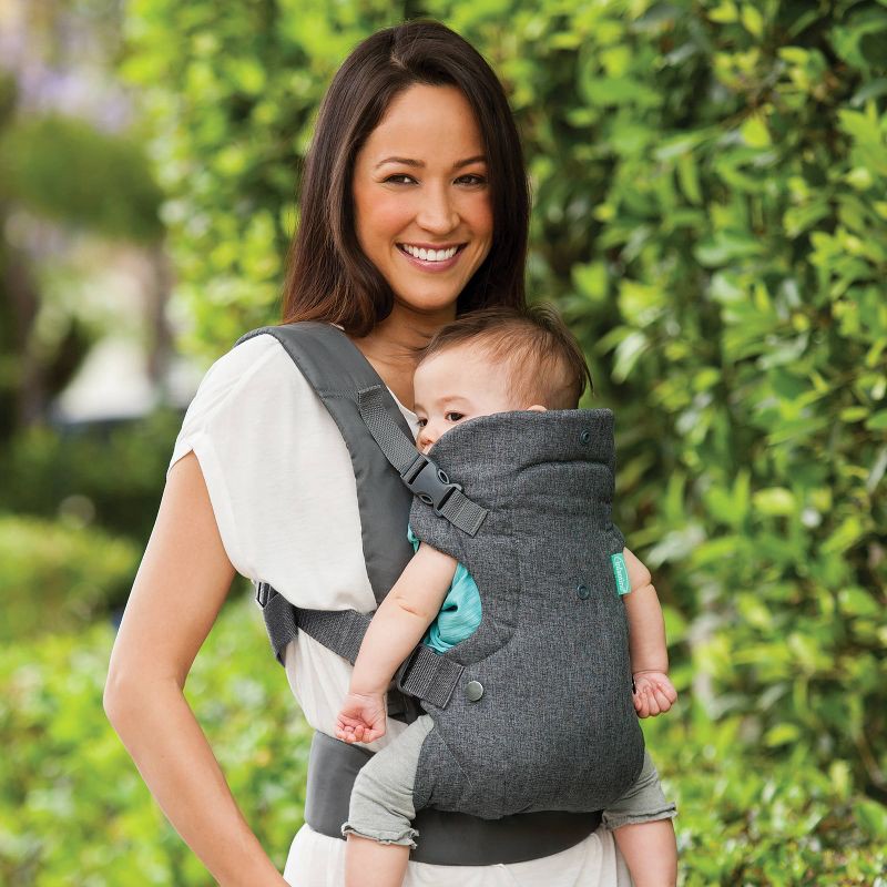 slide 3 of 9, Infantino Flip 4-In-1 Convertible Baby Carrier - Gray, 1 ct