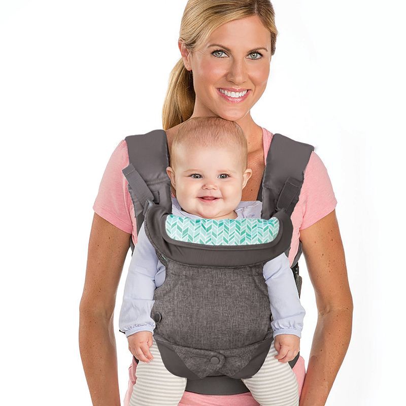 slide 6 of 9, Infantino Flip 4-In-1 Convertible Baby Carrier - Gray, 1 ct