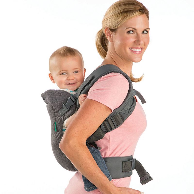 slide 8 of 9, Infantino Flip 4-In-1 Convertible Baby Carrier - Gray, 1 ct