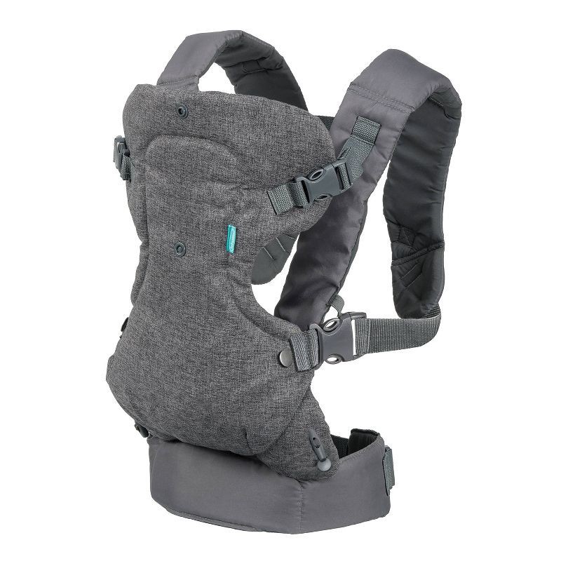slide 1 of 9, Infantino Flip 4-In-1 Convertible Baby Carrier - Gray, 1 ct