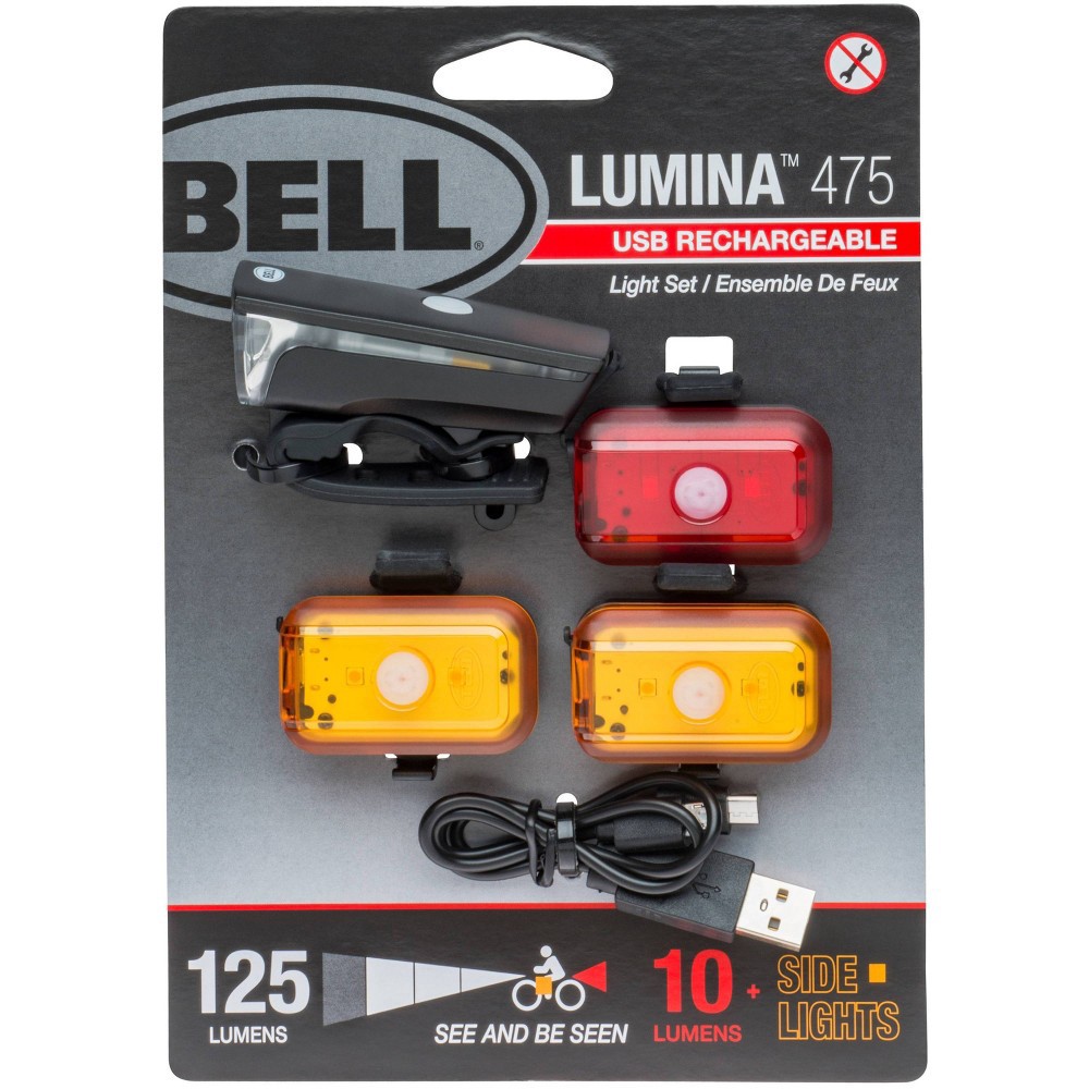 slide 9 of 13, Bell Lumina 475 LED Bike Light Set, 1 ct