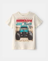 Carter's Boys Monster Truck Graphic Tee - Black - Size 7