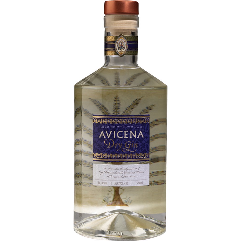 slide 1 of 1, Avicena Dry Gin, 750 ml
