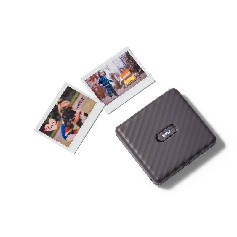 slide 3 of 13, Fujifilm instax WIDE Link Smartphone Printer - Mocha Gray, 1 ct