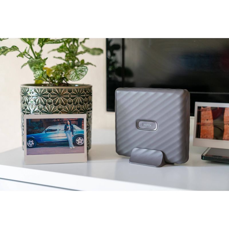 slide 12 of 13, Fujifilm instax WIDE Link Smartphone Printer - Mocha Gray, 1 ct