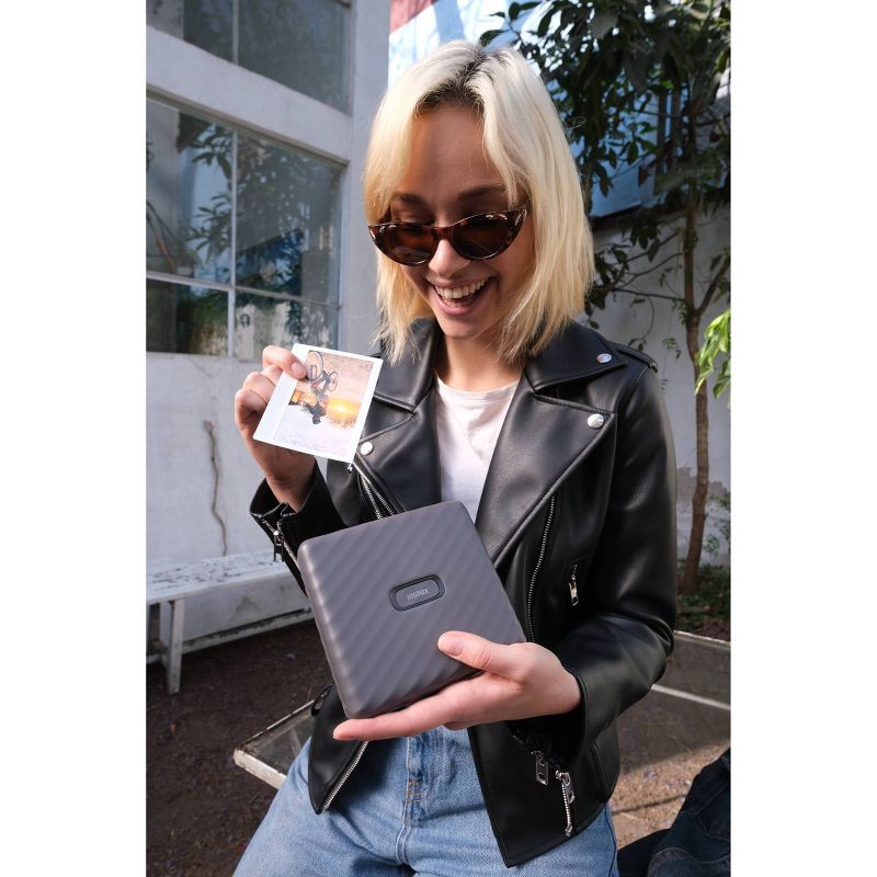 slide 11 of 13, Fujifilm instax WIDE Link Smartphone Printer - Mocha Gray, 1 ct