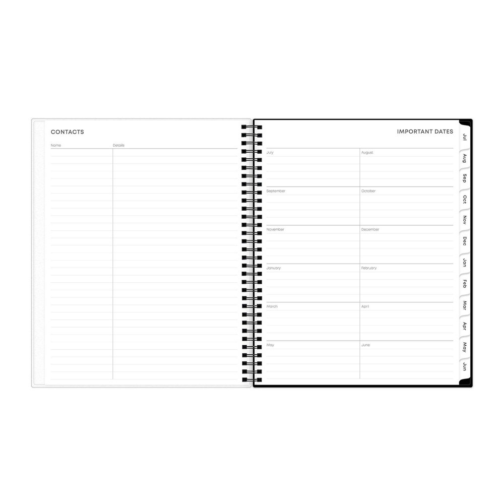 slide 6 of 13, 2022-23 Academic Planner Frosted Weekly/Monthly Watts Dark - Blue Sky, 1 ct