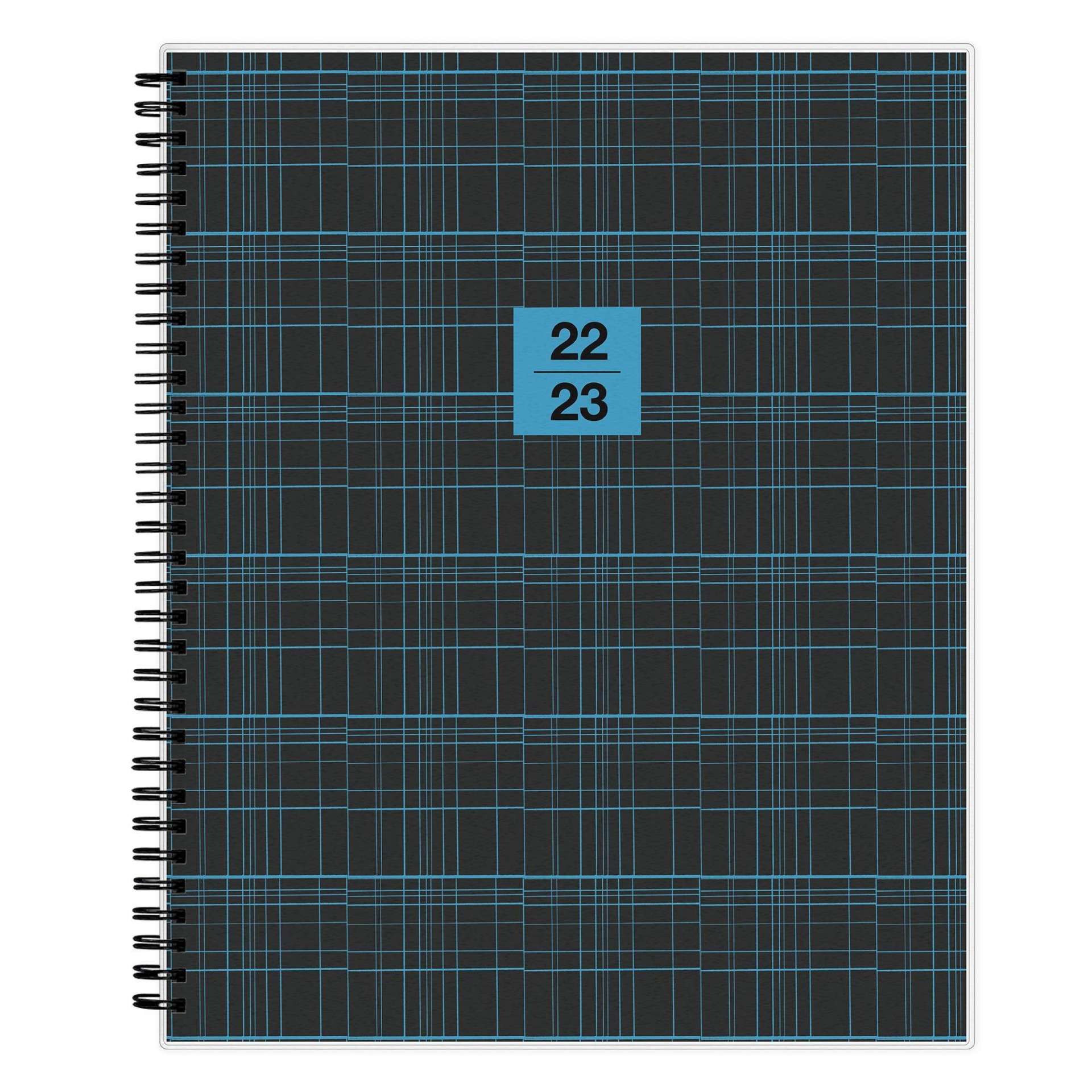 slide 1 of 13, 2022-23 Academic Planner Frosted Weekly/Monthly Watts Dark - Blue Sky, 1 ct