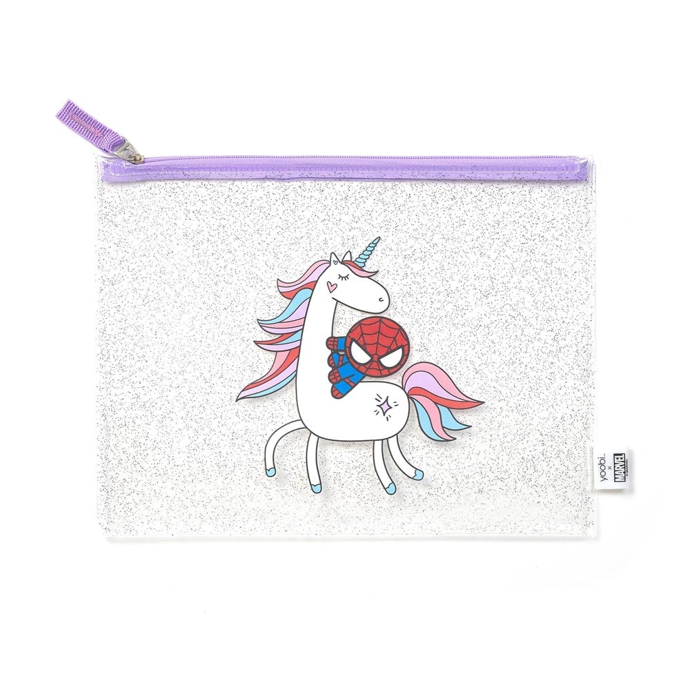 Marvel SpiderMan Yoobi 25pc Activities Set Pouch Stationary Kit 25 ct