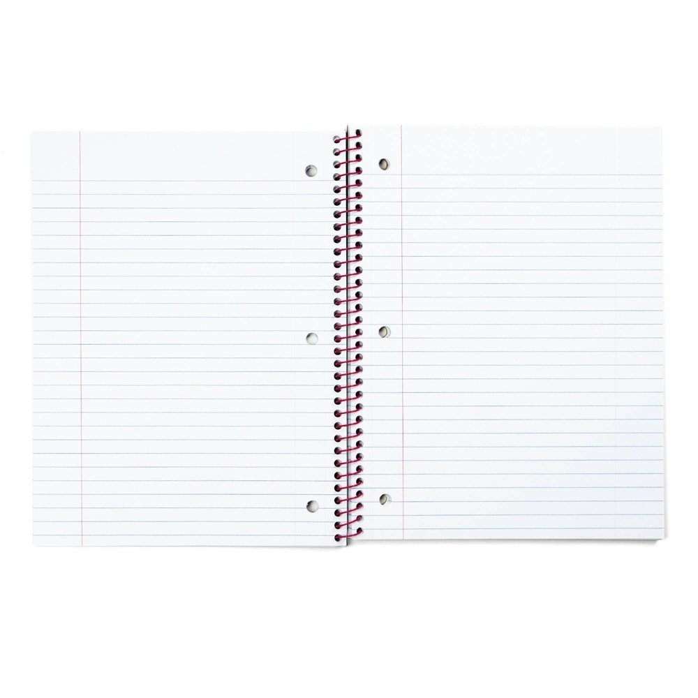 Yoobi Wide Ruled 1 Subject Spiral Notebook Lavender Treat Balloons 1 ct