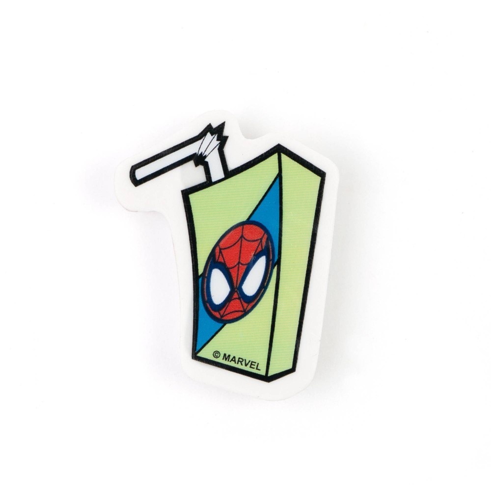 slide 8 of 8, Marvel Spider-Man Yoobi 4pk Eraser Skater Sketch, 4 ct