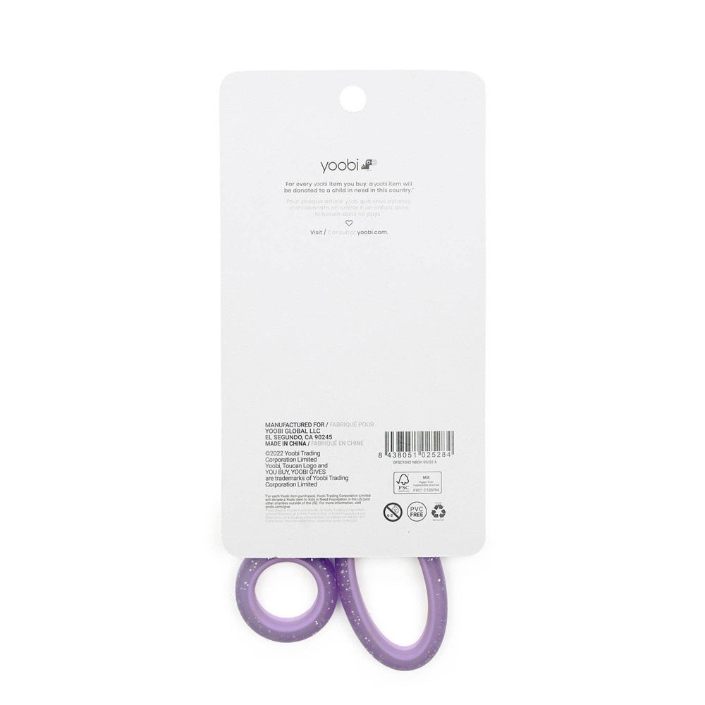 slide 2 of 5, Yoobi Adult Scissor Lavender Oil Slick, 1 ct