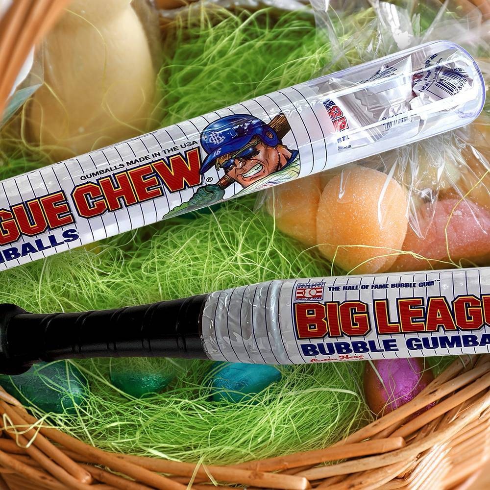 slide 2 of 4, Big League Chew Easter Baseball Bat, 2.9 oz