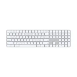 Apple Magic Keyboard with Touch ID and Numeric Keypad - Silicon