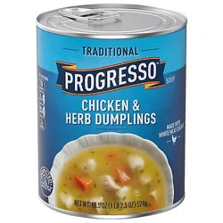 Progresso Traditional Soup Chicken & Herb Dumplings - 18.5 Oz
