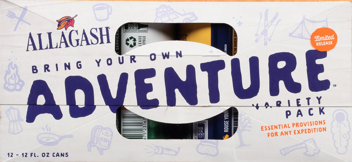 slide 8 of 8, Allagash BYO Adventure Variety 12oz 12 Pack Cans, 12 ct; 12 fl oz