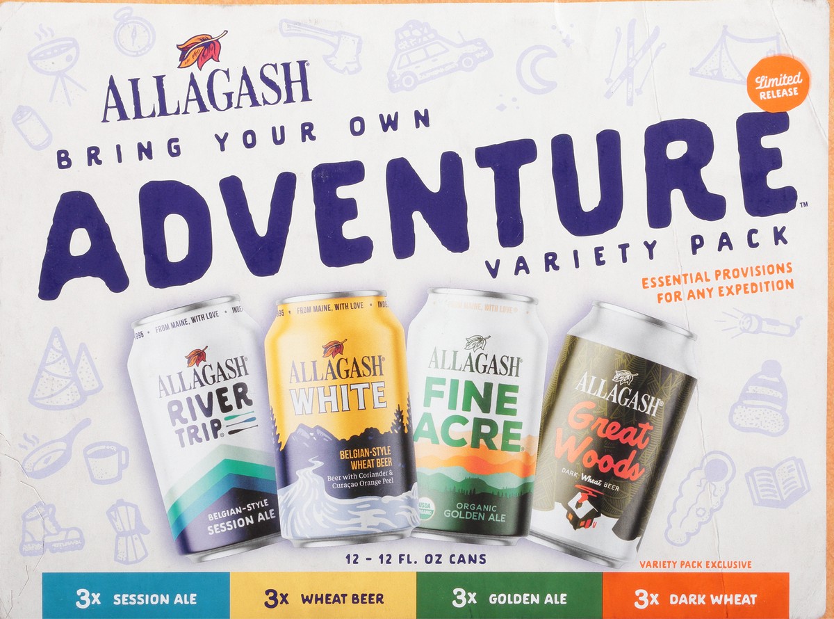 slide 3 of 8, Allagash BYO Adventure Variety 12oz 12 Pack Cans, 12 ct; 12 fl oz