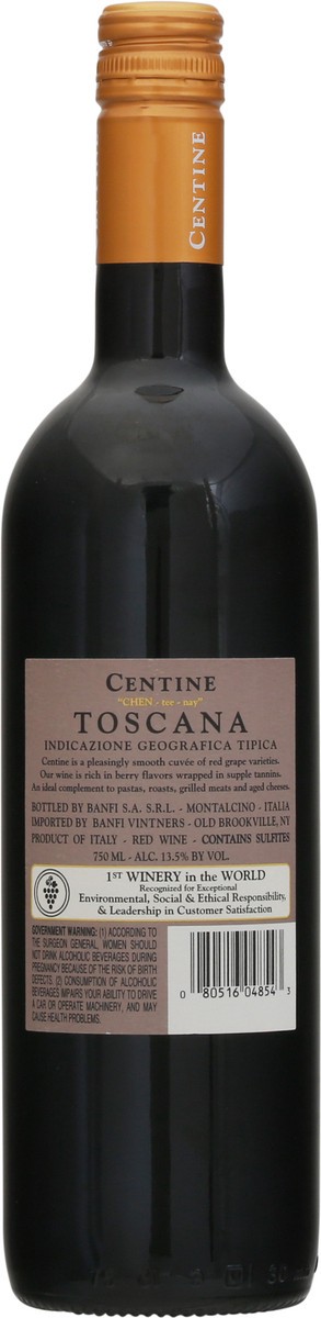 slide 8 of 9, Banfi Centine Toscana Red Blend 750 ml, 750 ml