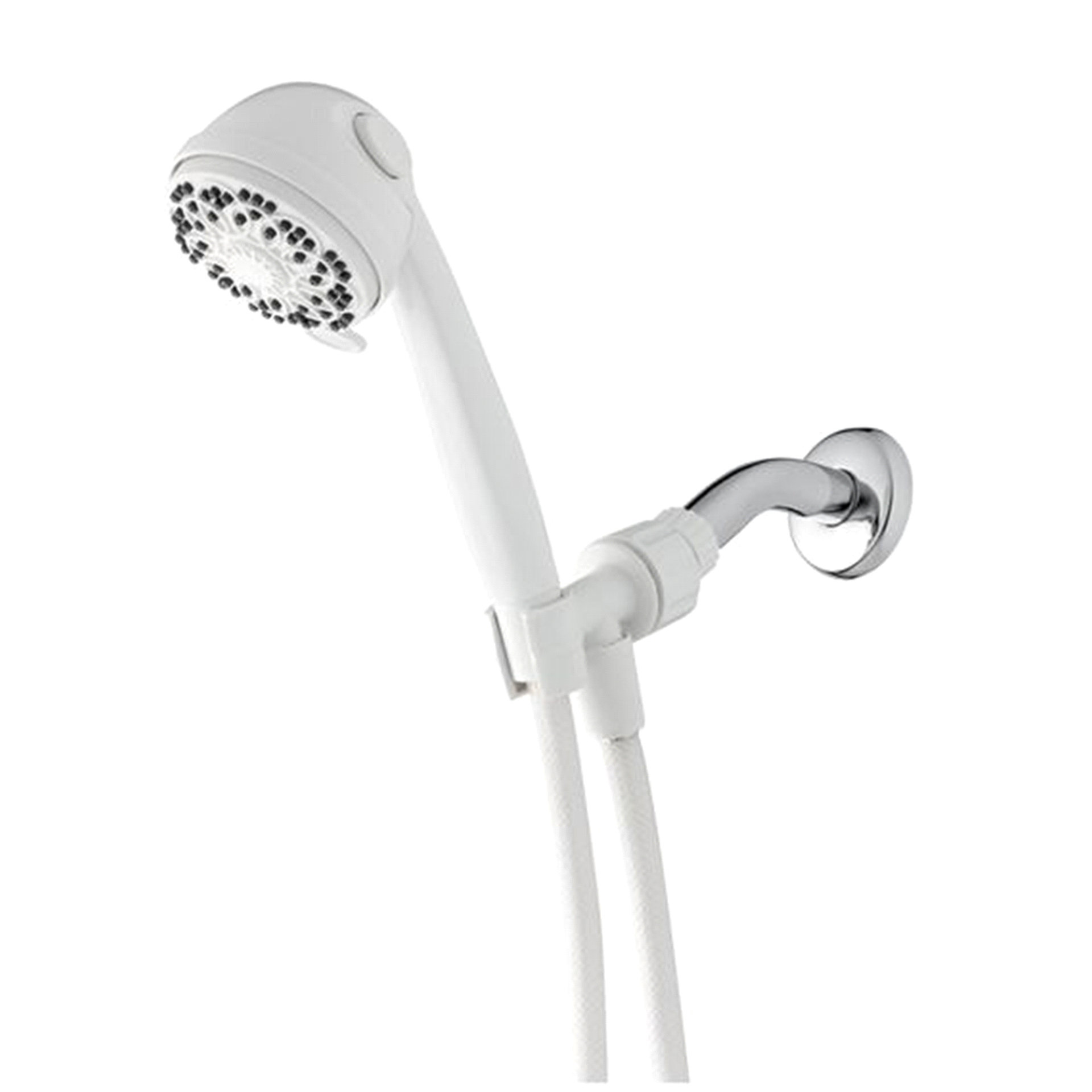 slide 1 of 1, Waterpik PowerSpray+ 5-Mode Hand Held Shower Head FPC-551, White, 1 ct