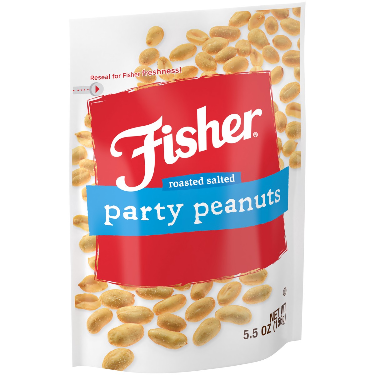 slide 7 of 14, Fisher Roasted Salted Peanuts Party, 5.5 oz