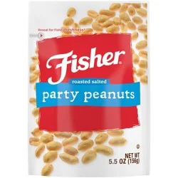 Fisher Roasted Salted Peanuts Party