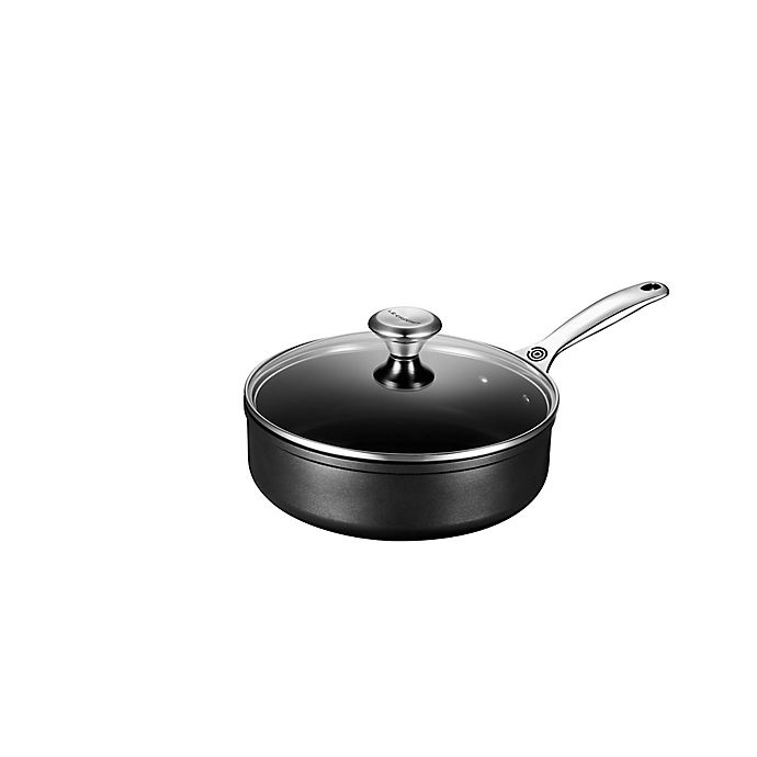 slide 1 of 1, Le Creuset Toughened Nonstick Pro Covered Saute Pan, 3.5 qt