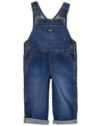 Oshkosh Toddler Stretch Denim Overalls Dark Wash 5T