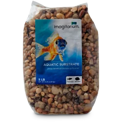 Imagitarium River Rock Shallow Creek Aquarium Gravel