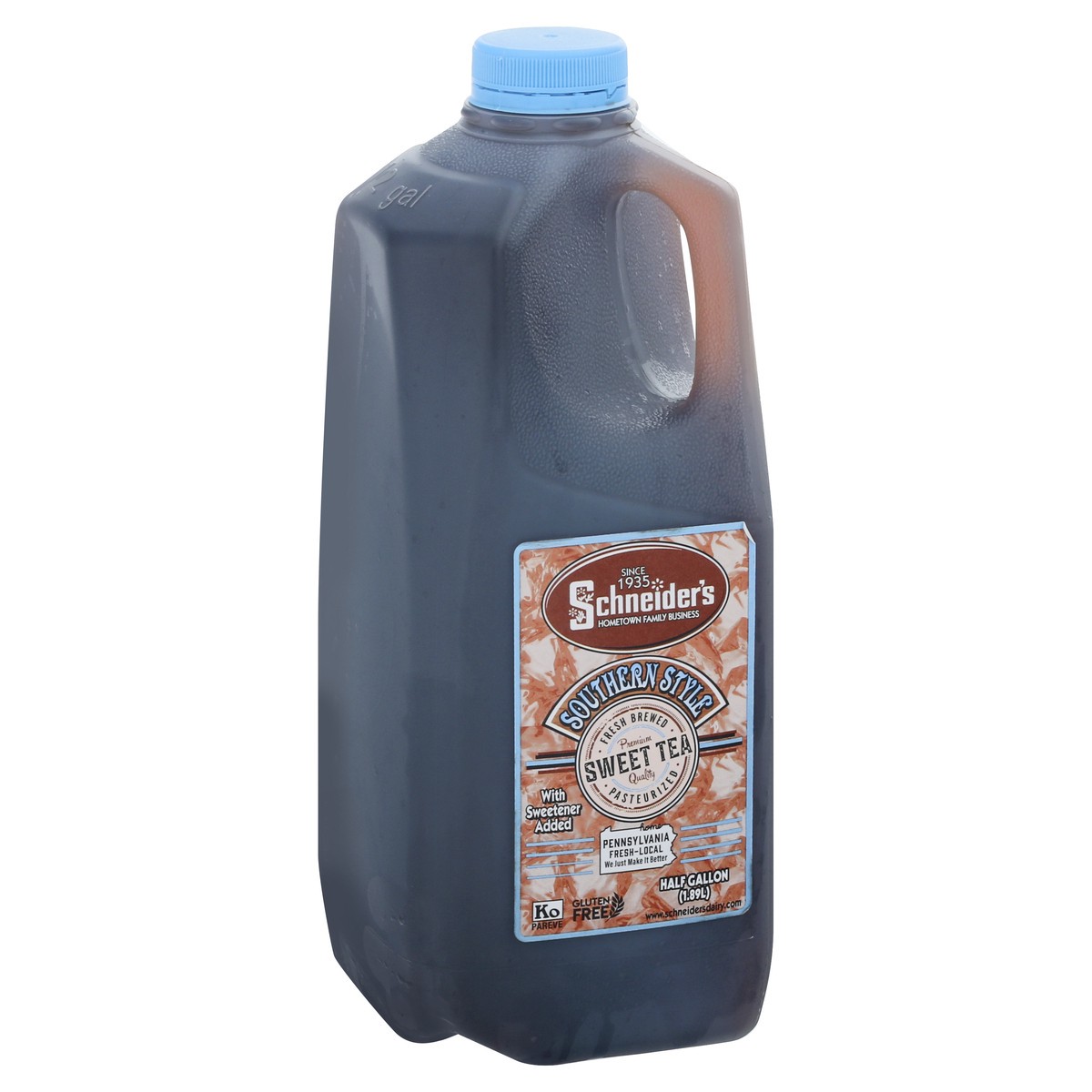 slide 9 of 9, SCHNEIDER VALLY DAIRY Sweet Tea - 1/2 gal, 1/2 gal