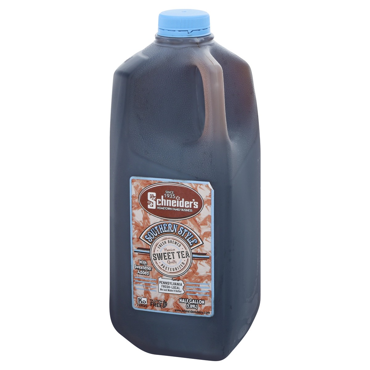 slide 2 of 9, SCHNEIDER VALLY DAIRY Sweet Tea - 1/2 gal, 1/2 gal