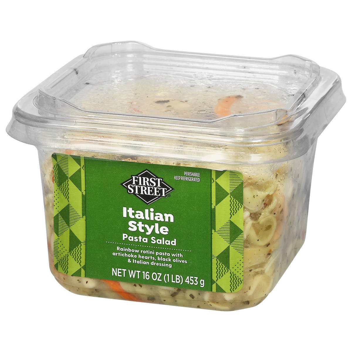 slide 3 of 4, First Street Italian Pasta Salad, 16 oz