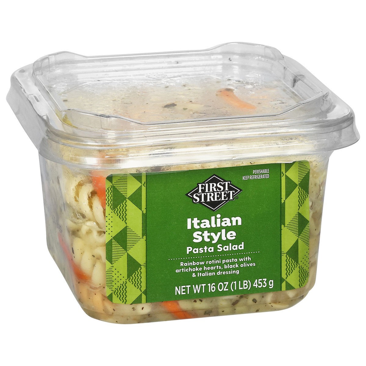 slide 2 of 4, First Street Italian Pasta Salad, 16 oz