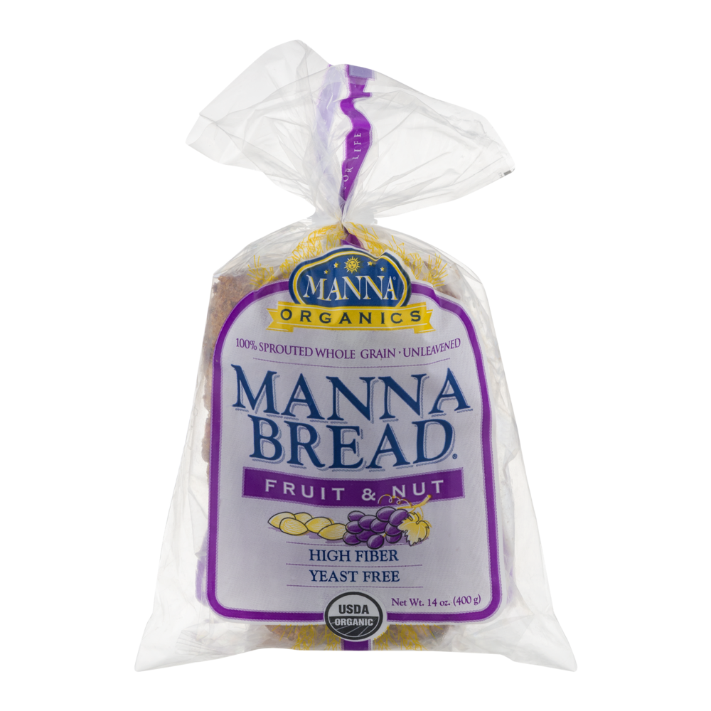 slide 1 of 1, Nature's Path Bread, Fruit & Nut Manna, 14 oz