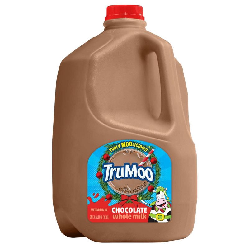 slide 1 of 9, TruMoo Whole Chocolate Milk - 1gal, 1 gal