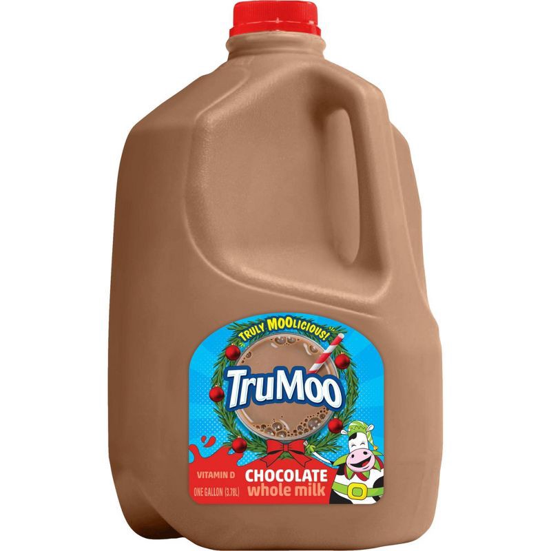 slide 1 of 7, TruMoo Whole Chocolate Milk - 1gal, 1 gal