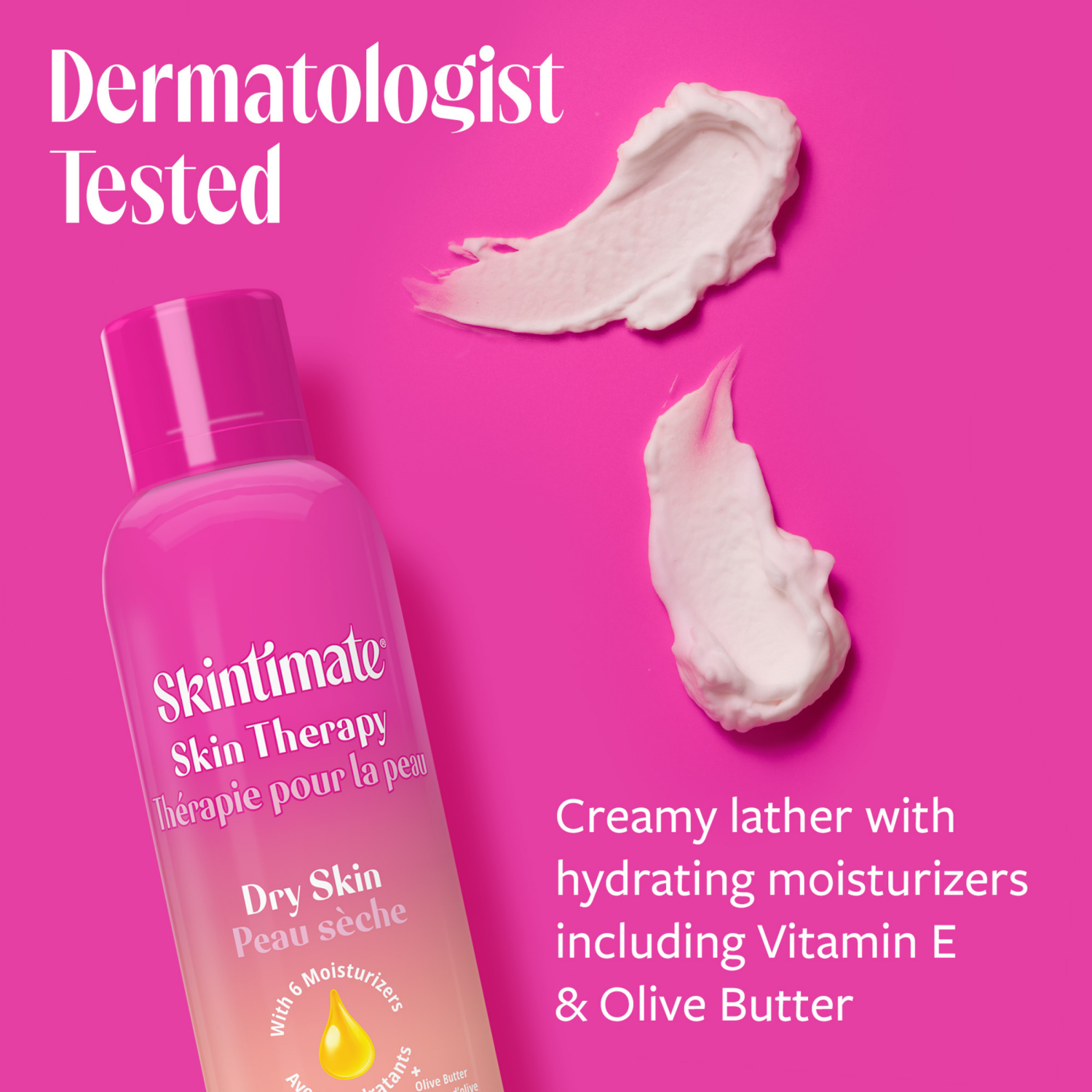 slide 4 of 6, Skintimate Skin Therapy Dry Skin Moisturizing Women's Shave Gel Twinpack, 14 oz