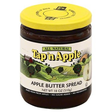 slide 1 of 1, Tap 'n Apple Apple Butter Spread, 18 oz