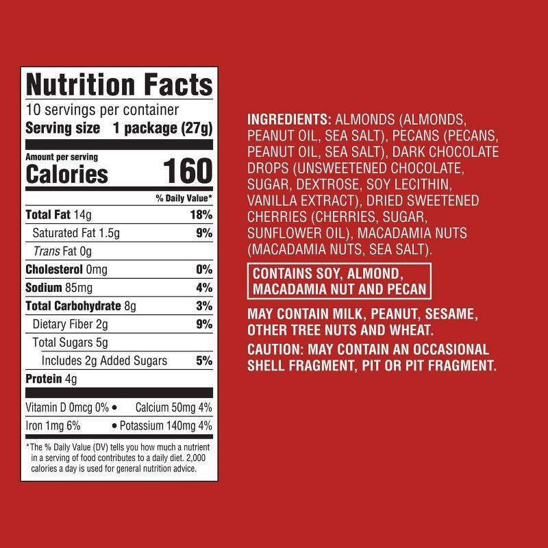 slide 4 of 4, Keto Friendly Nutty Chocolate Cherry - 10ct - Favorite Day™, 10 ct