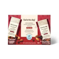 Keto Friendly Nutty Chocolate Cherry - 10ct - Favorite Day™