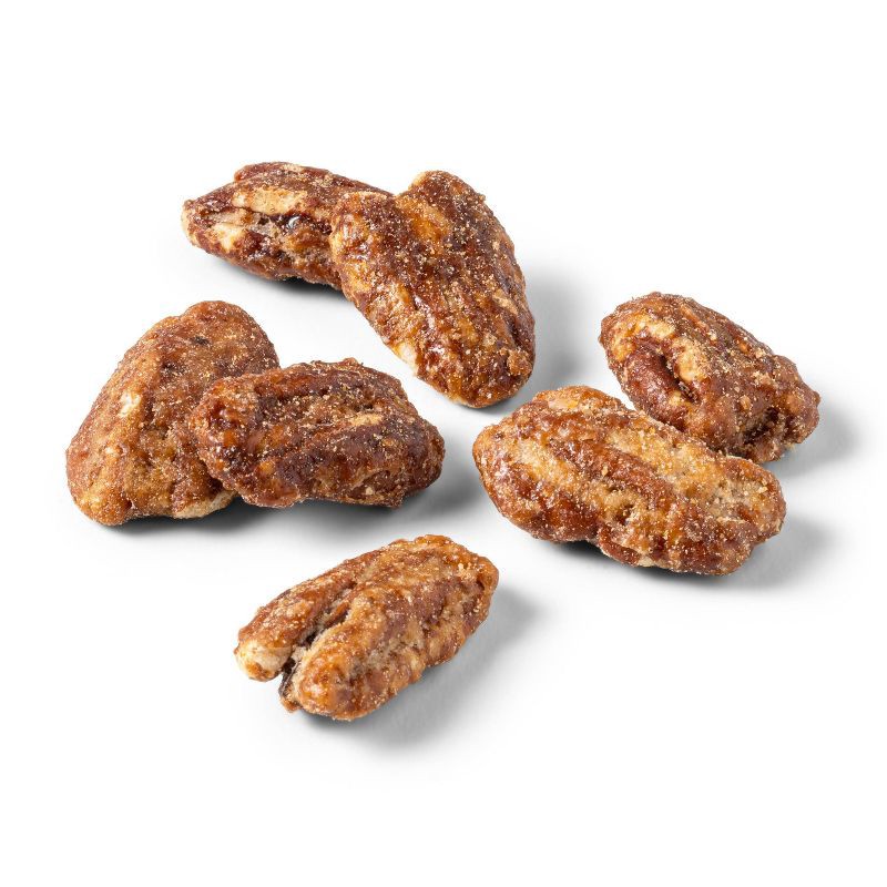 slide 2 of 3, Glazed Pecans - 9oz - Good & Gather™, 9 oz