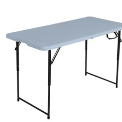Lifetime Light Commercial Adjustable Fold in Half Table