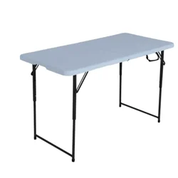 Lifetime Light Commercial Adjustable Fold in Half Table