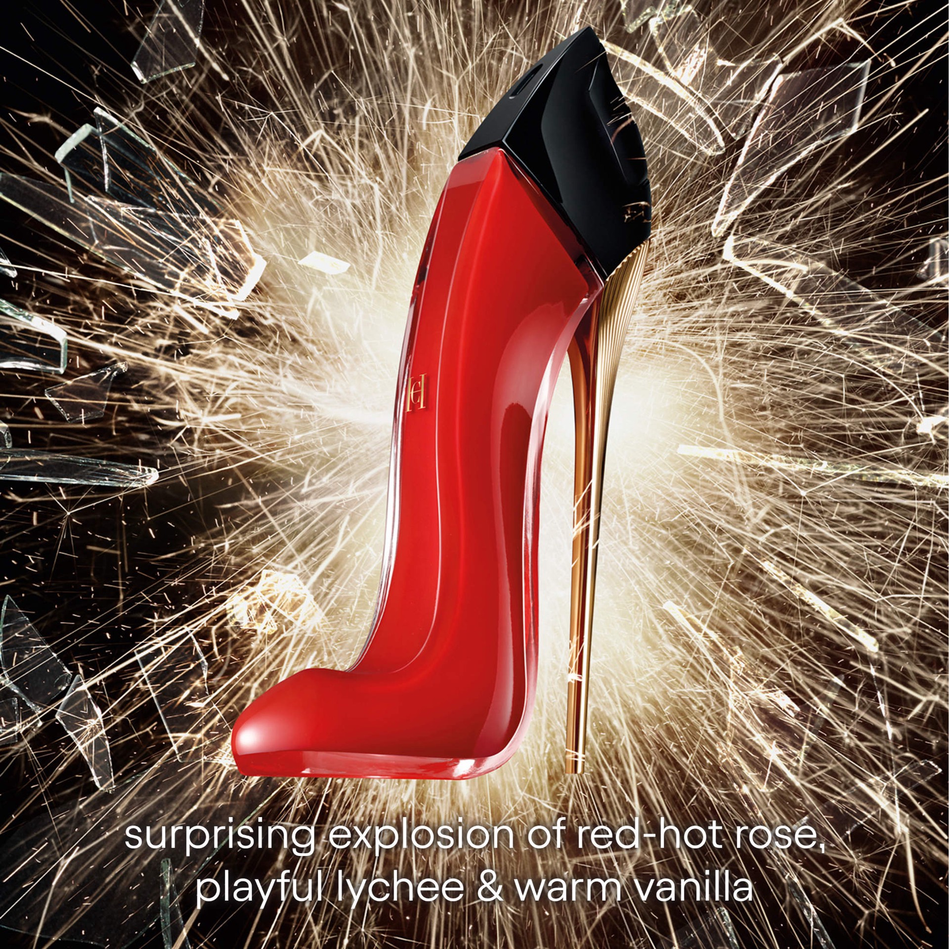 slide 4 of 5, Carolina Herrera Very Good Girl Eau de Parfum with Rose & Vanilla 1.7 oz/ 50 mL, 