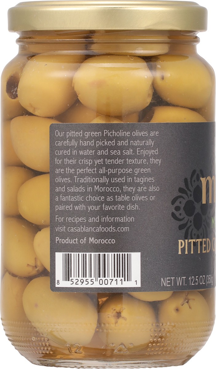 slide 5 of 14, Mina Moroccan Pitted Green Olives, 12.5 oz